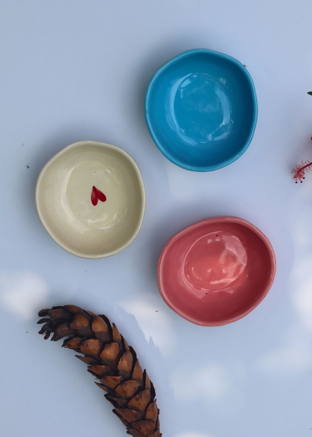 Handmade Set of 3 - Modern Grace Bowls combo