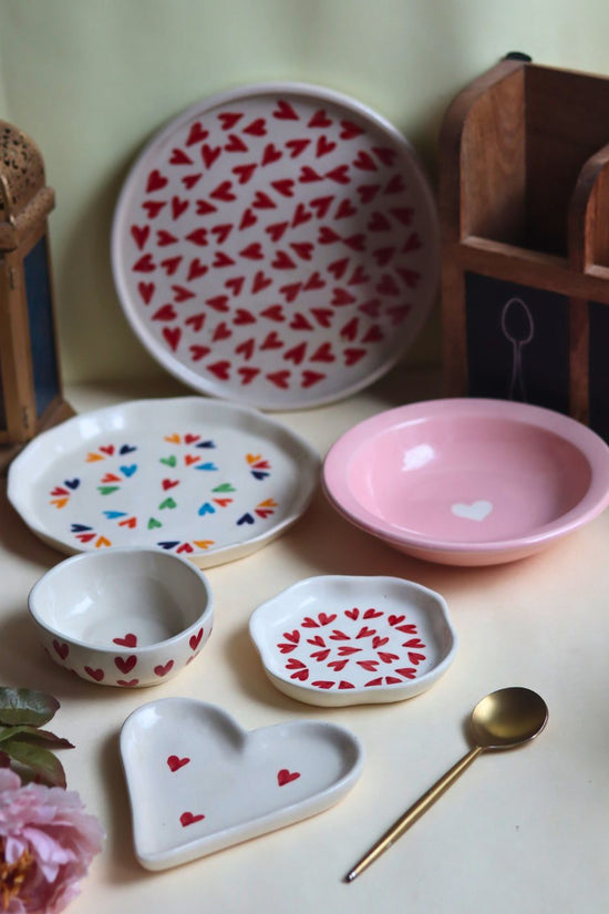 handmade Set of 6 Love on the Table Combo (for the price of 5)
