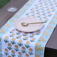 marigold motif table runner