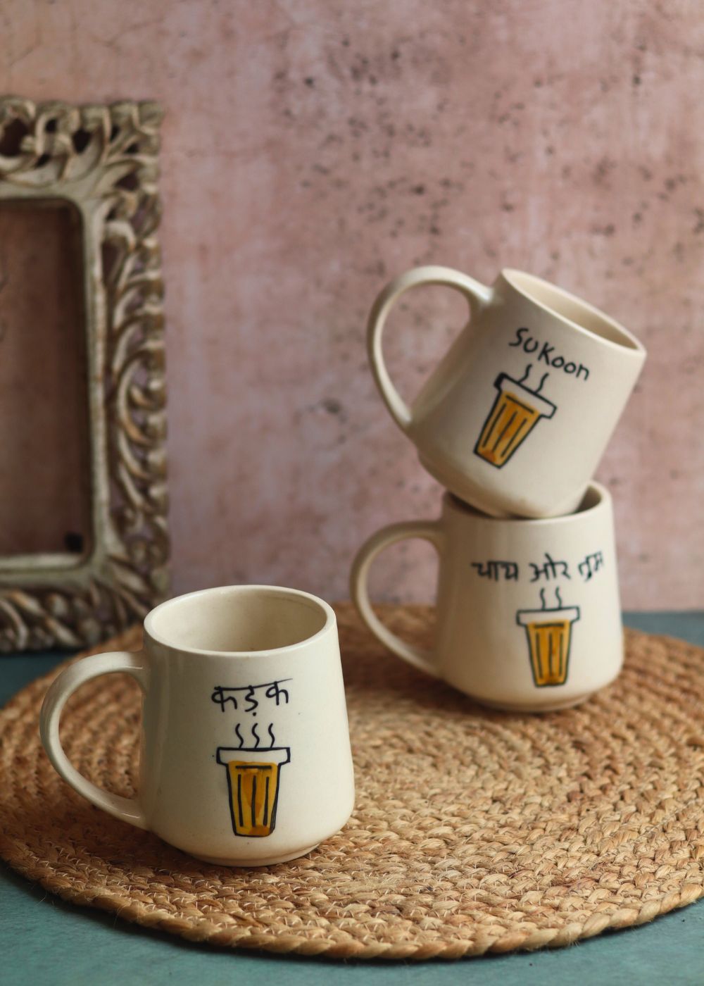 Handmade Set of 3 - The Chai Lovers Edit