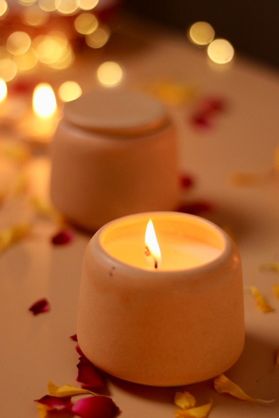 combo, set of two candles
