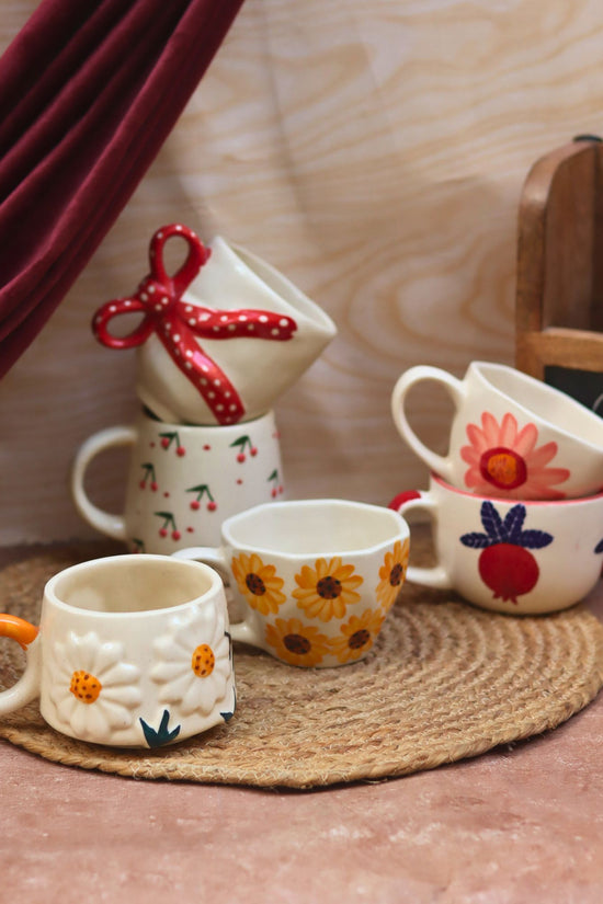 Set of 6 Blissful Brew Mugs (for the price of 5) with premium quality material
