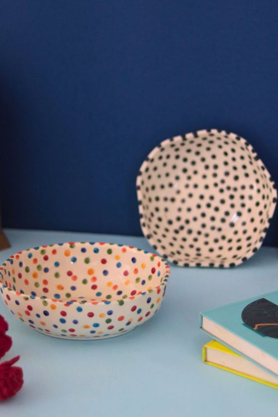 Two Polka Bowls 