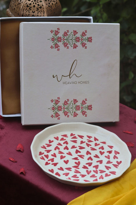 All Heart Plate in a Gift Box