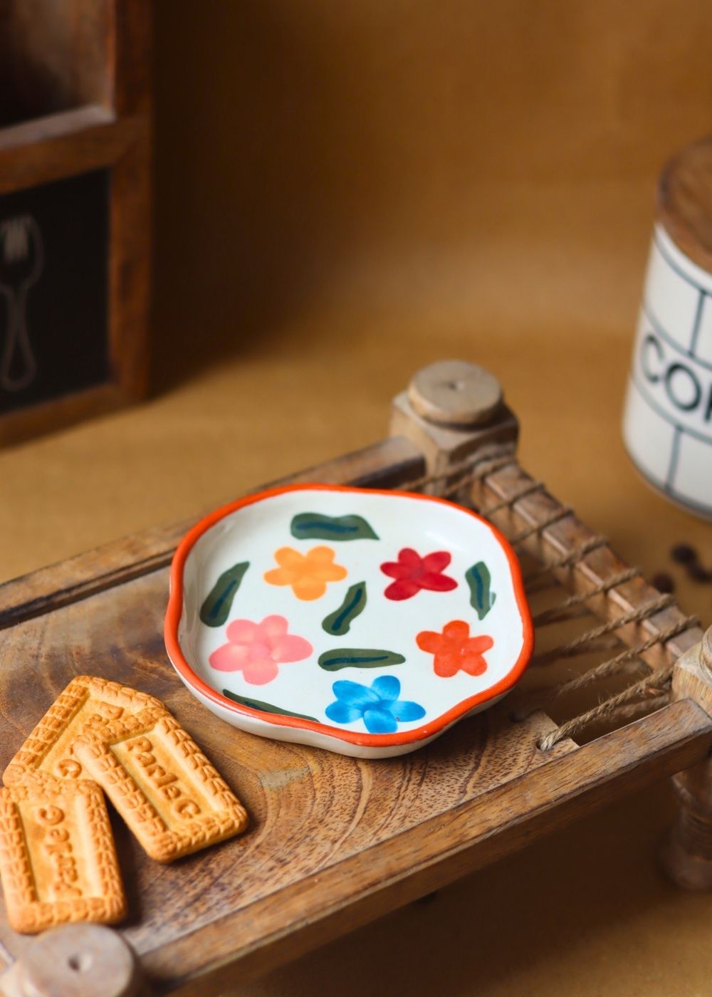 Brightday Handmade Dessert Plate handmade in india