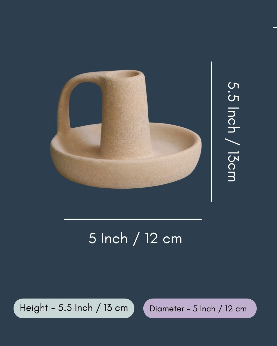 Ceramic Candle Holder