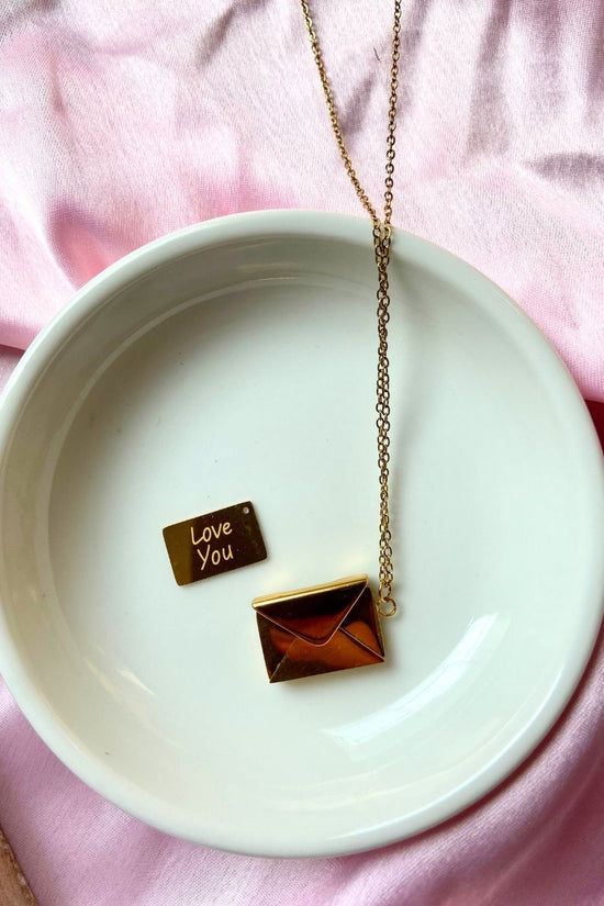 Waterproof Love Letter Necklace