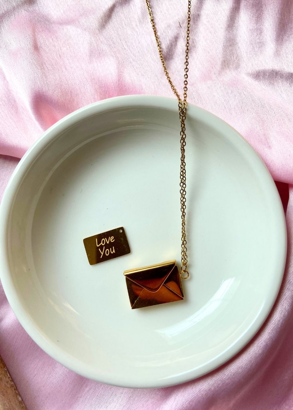 Waterproof Love Letter Necklace