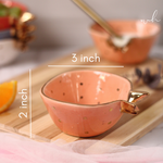 Anar ice cream bowl height & breadth