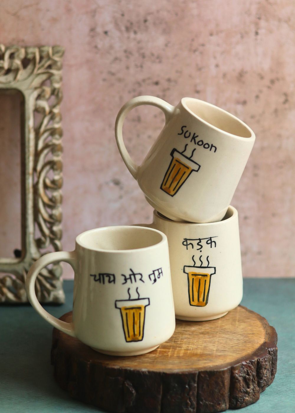 Set of 3 - The Chai Lovers Edit with premium quality mug