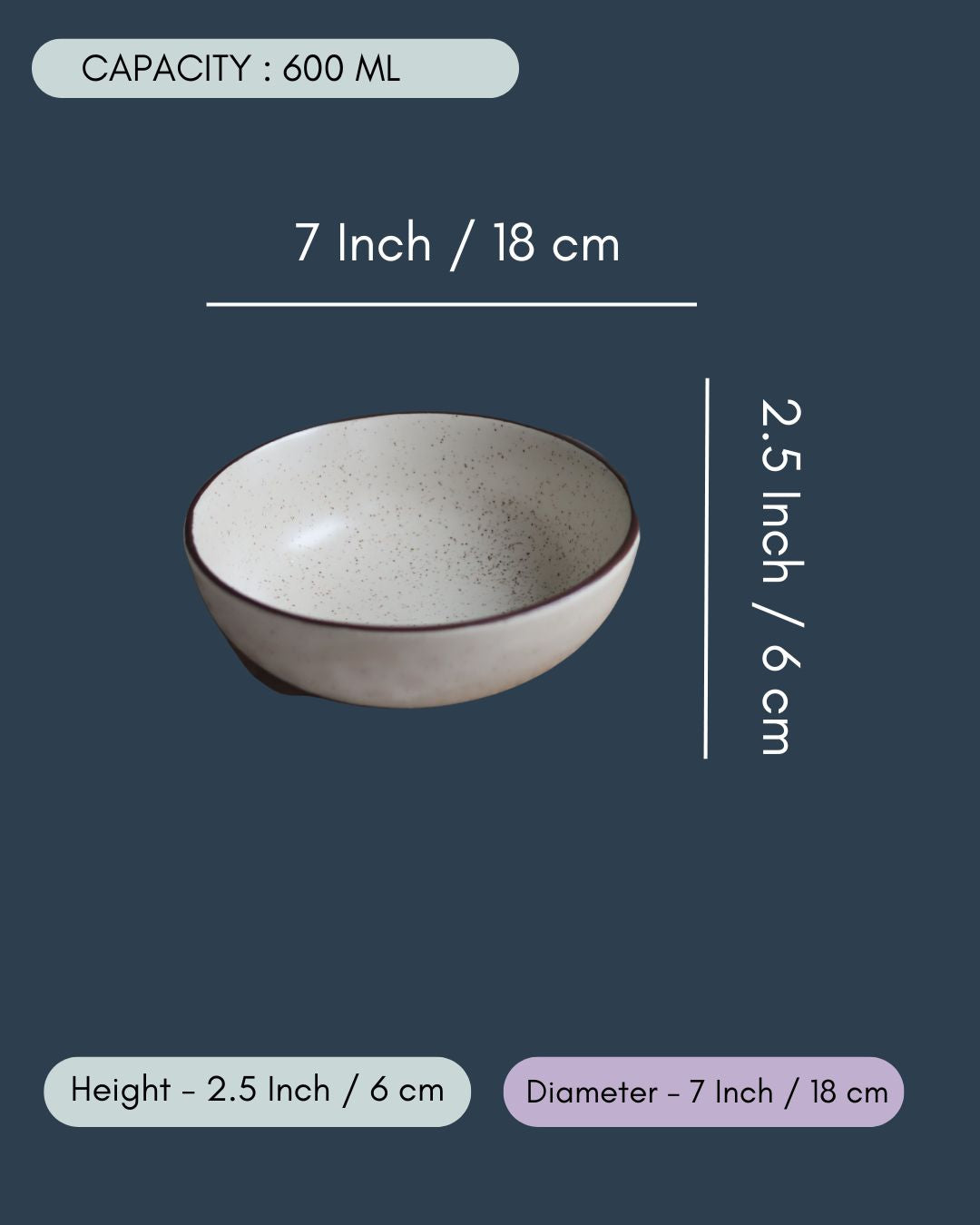 Ivory Bliss Curry Bowl (Set of Four - Get 2 FREE)