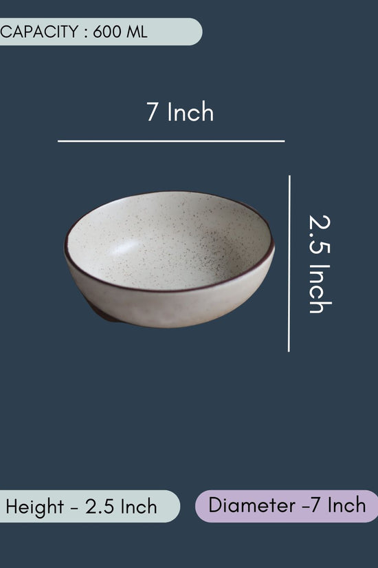 Ivory Bliss Curry Bowl (Set of Four - Get 2 FREE)