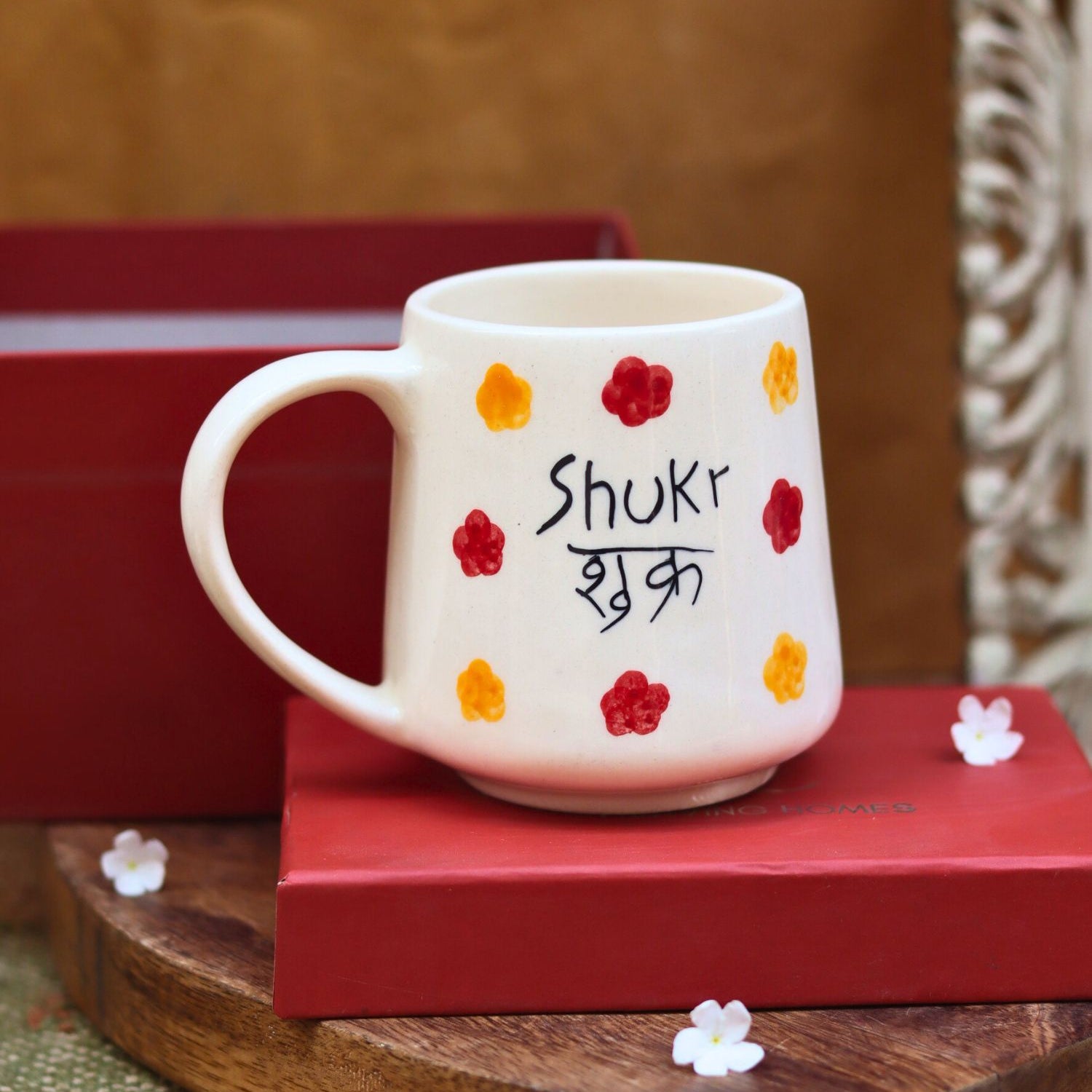 handmade Shukr Mug in a Gift Box