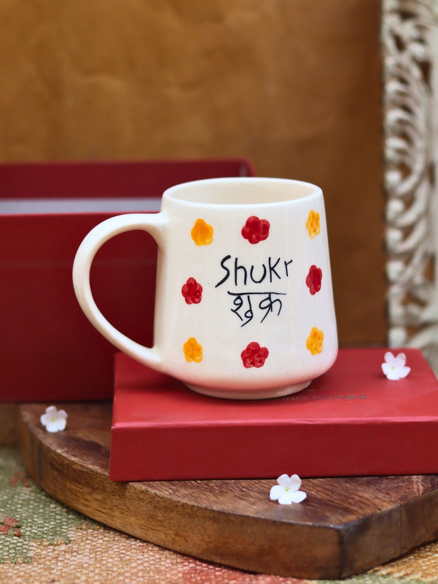 handmade Shukr Mug in a Gift Box