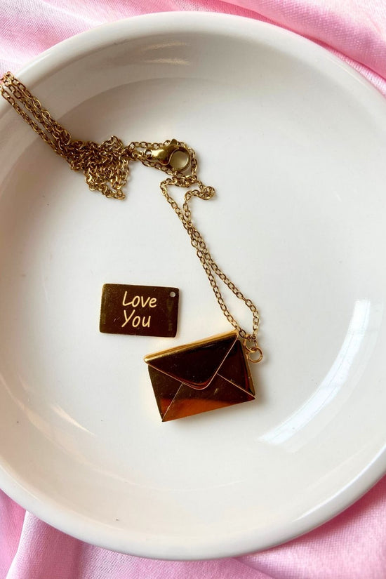 Anti tarnish Love Letter Necklace