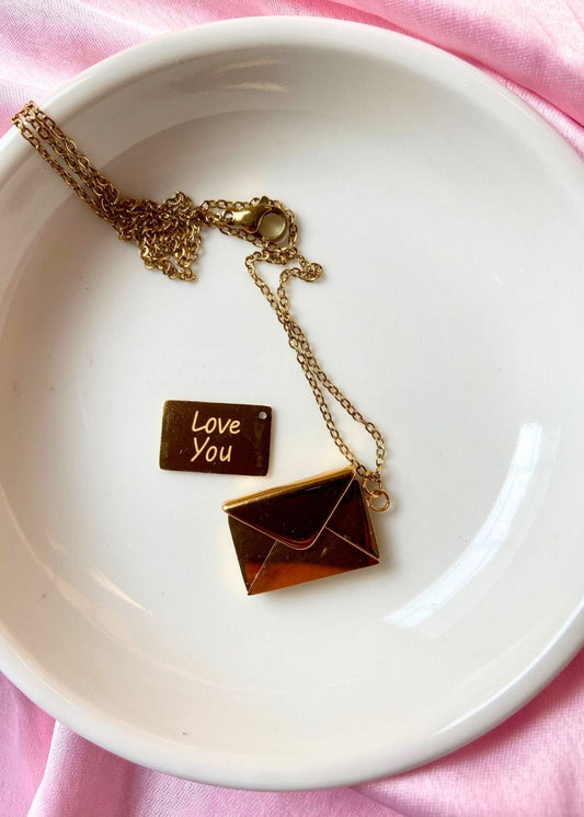 Anti tarnish Love Letter Necklace