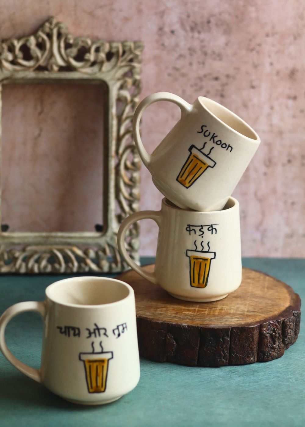 Set of 3 - The Chai Lovers Edit handmade in india