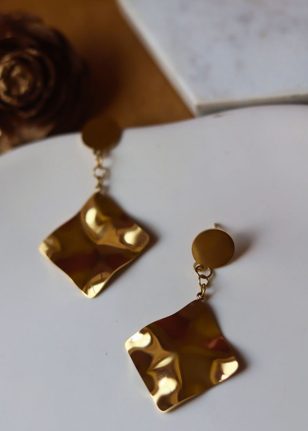 Mia Drop Earrings handmade in India