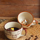 Cat mug & Dog mug with premium quality material