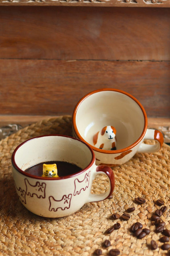 Cat mug & Dog mug with premium quality material