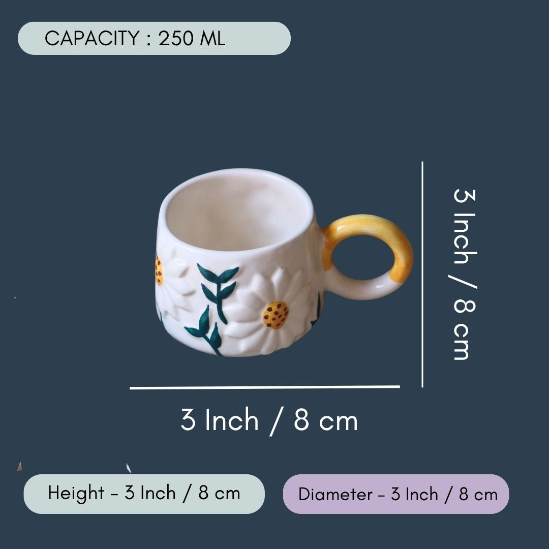 Daisy Bloom Mug in a Gift Box