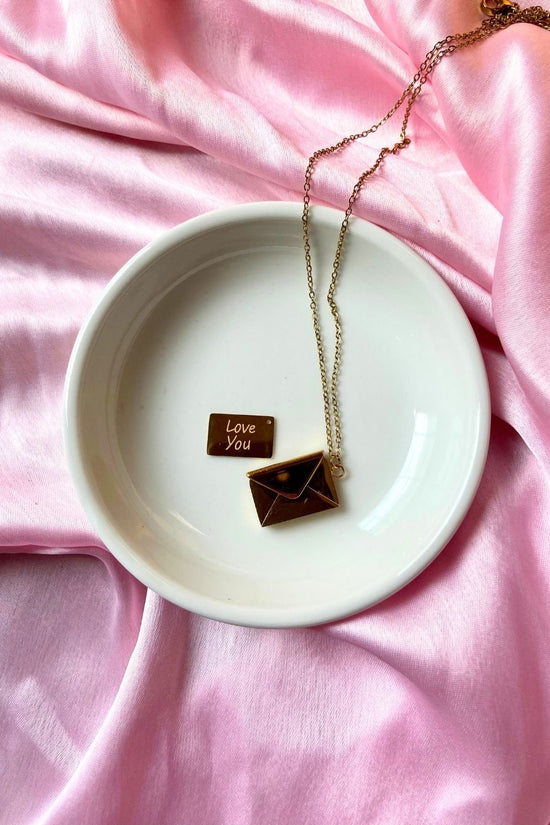 Love Letter Necklace handmade in India