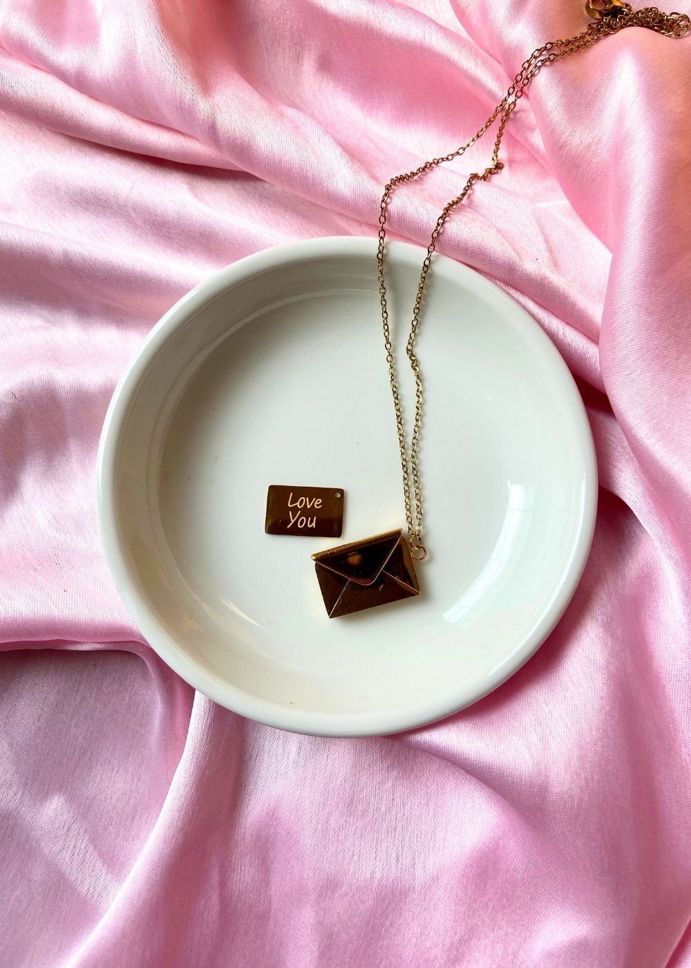 Love Letter Necklace handmade in India