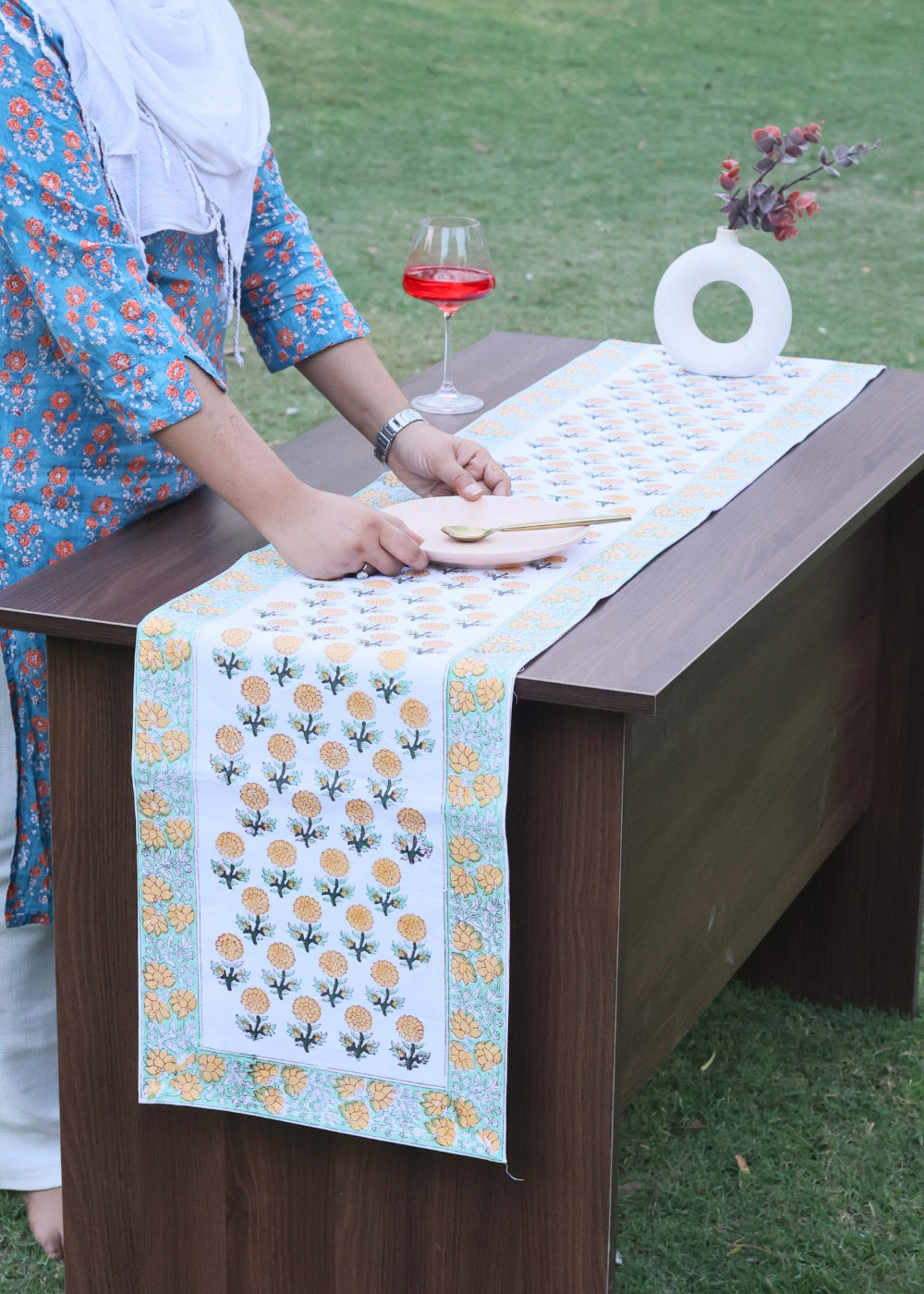 canvas cotton table cloth