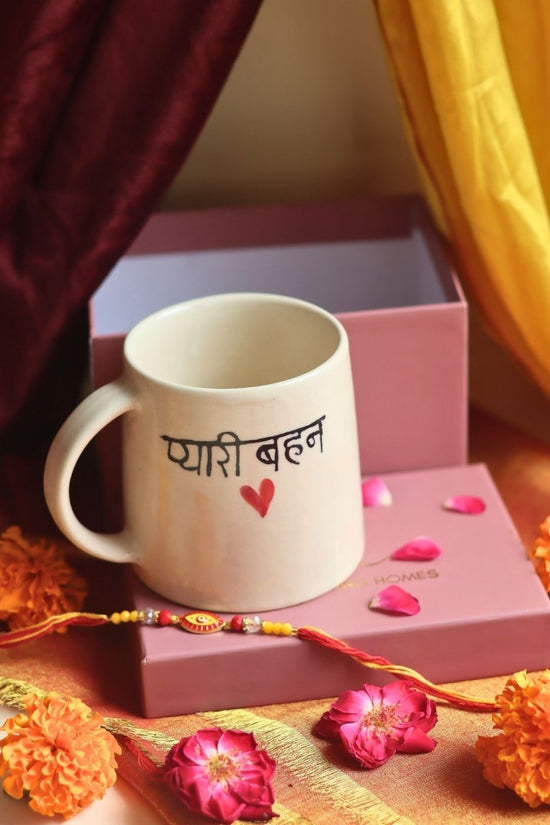 Pyaari Behan - Rakhi Gift Box handmade in India