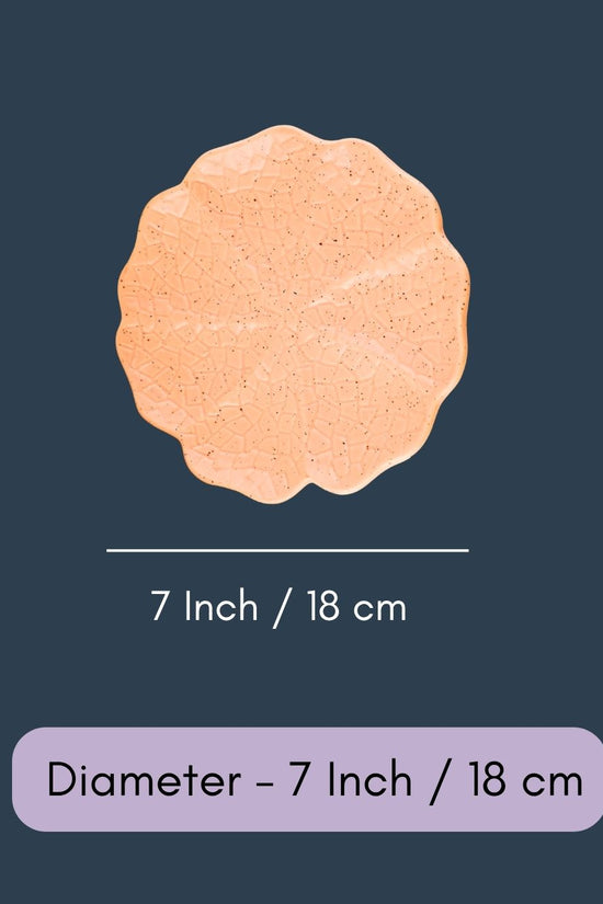 Peach Cabbage Snack Plate