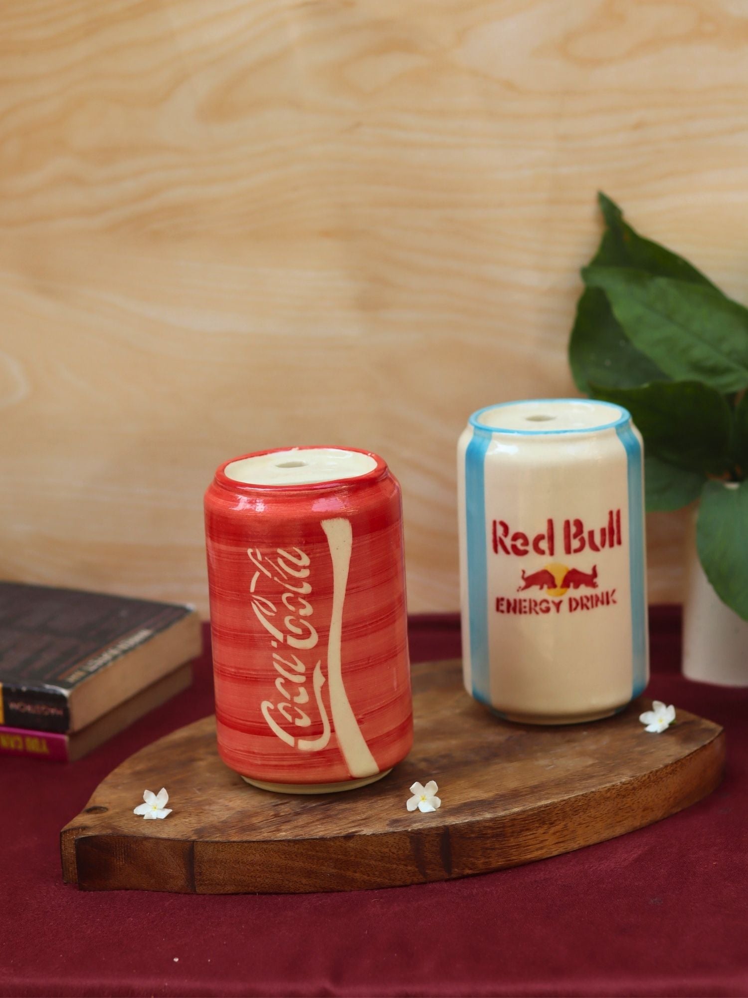 Set of 2 - Red Bull & Coca Cola Tumbler combo with premium quality material
