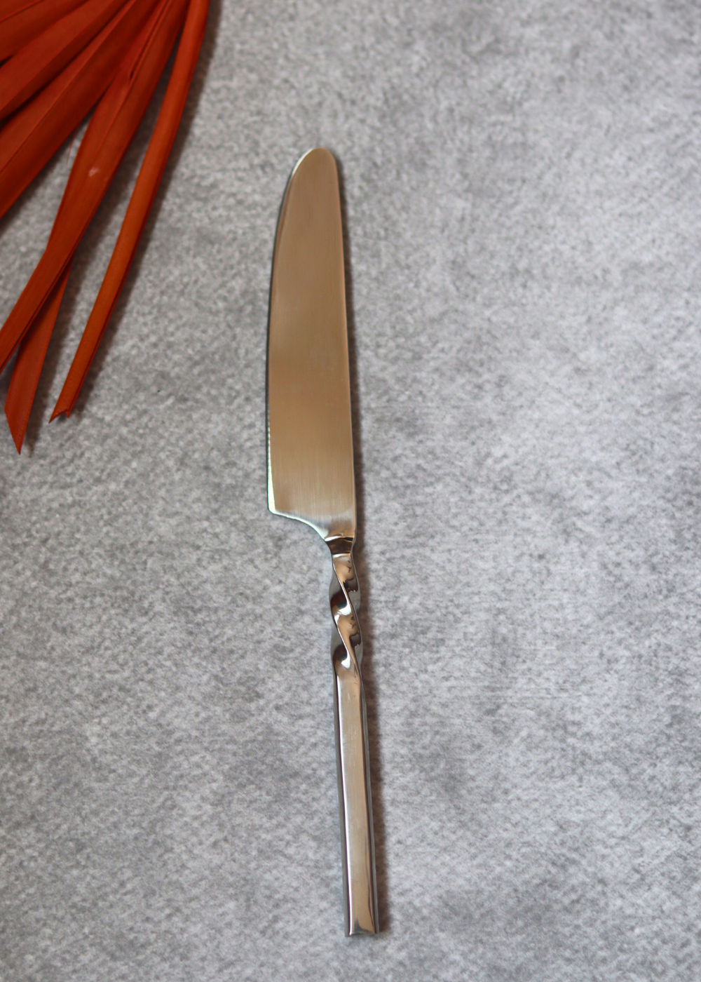 Breakfast silver knife stainless steel 