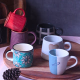 Set of 6 Serene Sip Mugs (for the price of 5) made by ceramic