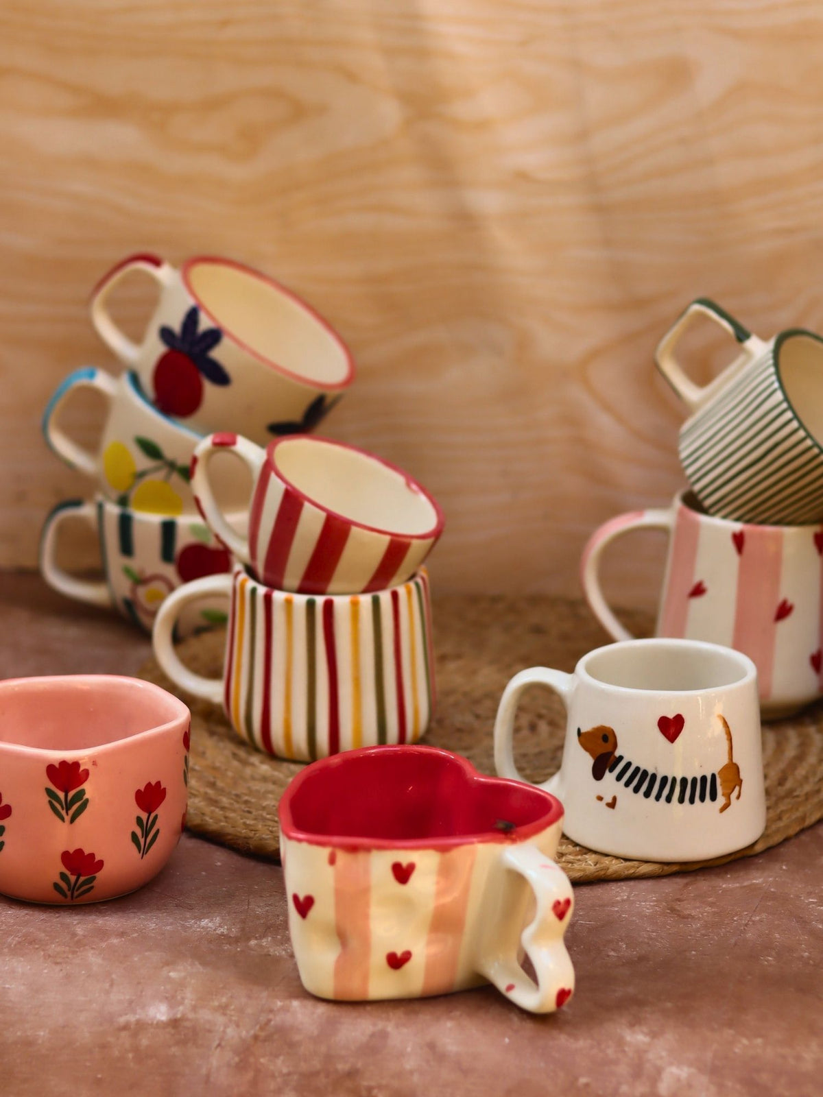 Set of 10 Summer Bliss Mugs combo (for the price of 7) with premium quality material