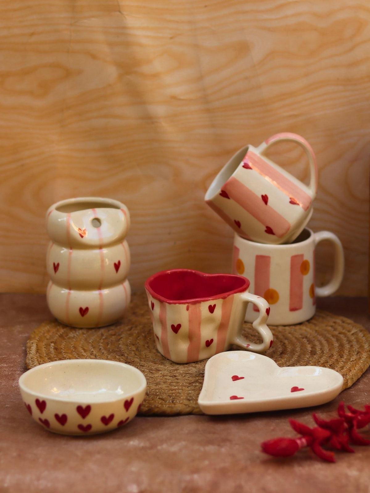 Set of 6 Treat & Sweet Mugs (for the price of 5)