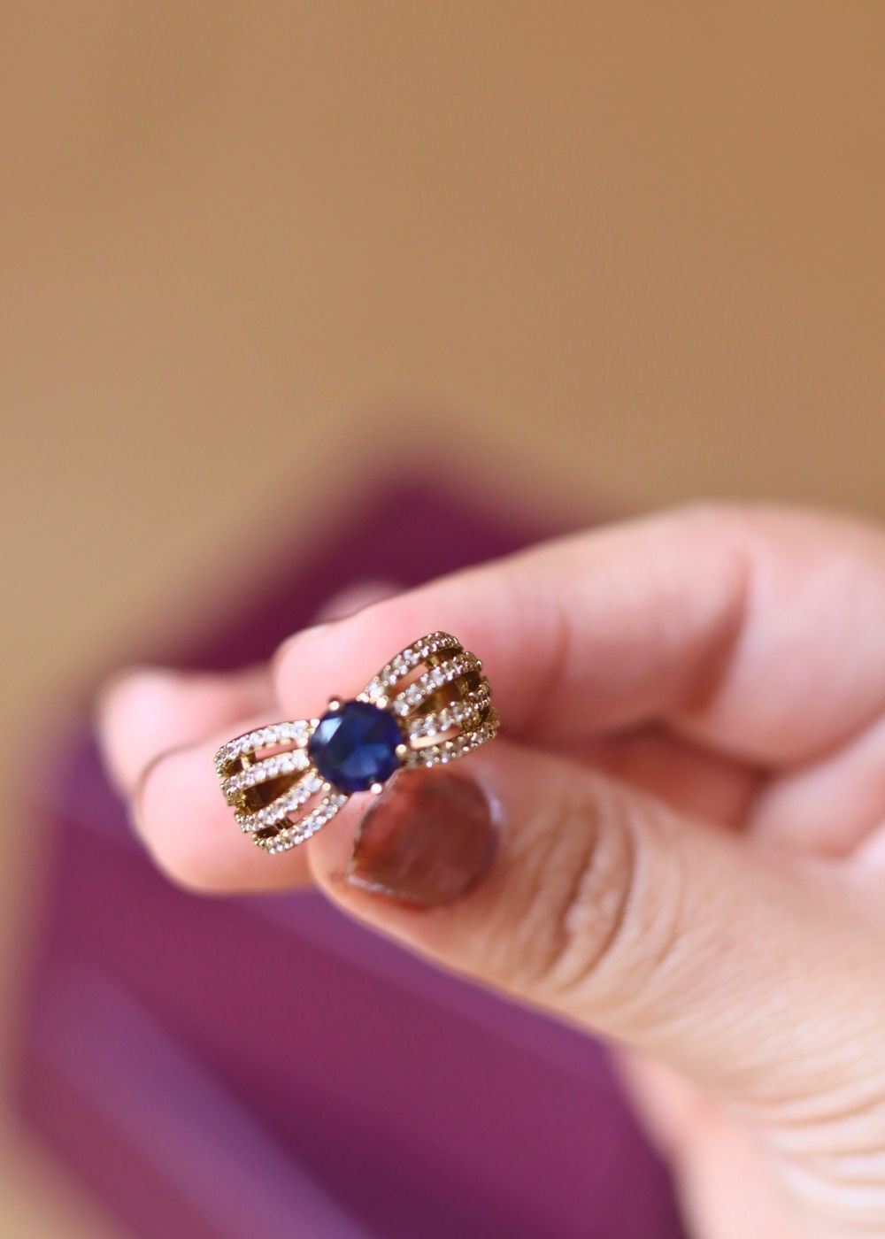 Azure Band Ring handmade in India