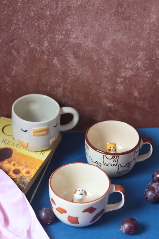 Handmade Set of 3 - The pinteresty Mugs