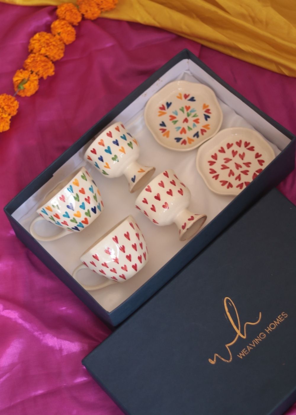 Set of 6 Savor & Sip Combo (for the price of 5) Diwali Gift Box premium quality gift hamper