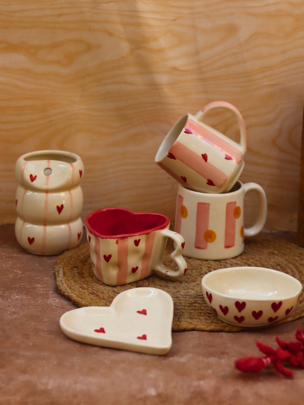 Set of 6 Treat & Sweet Mugs (for the price of 5)