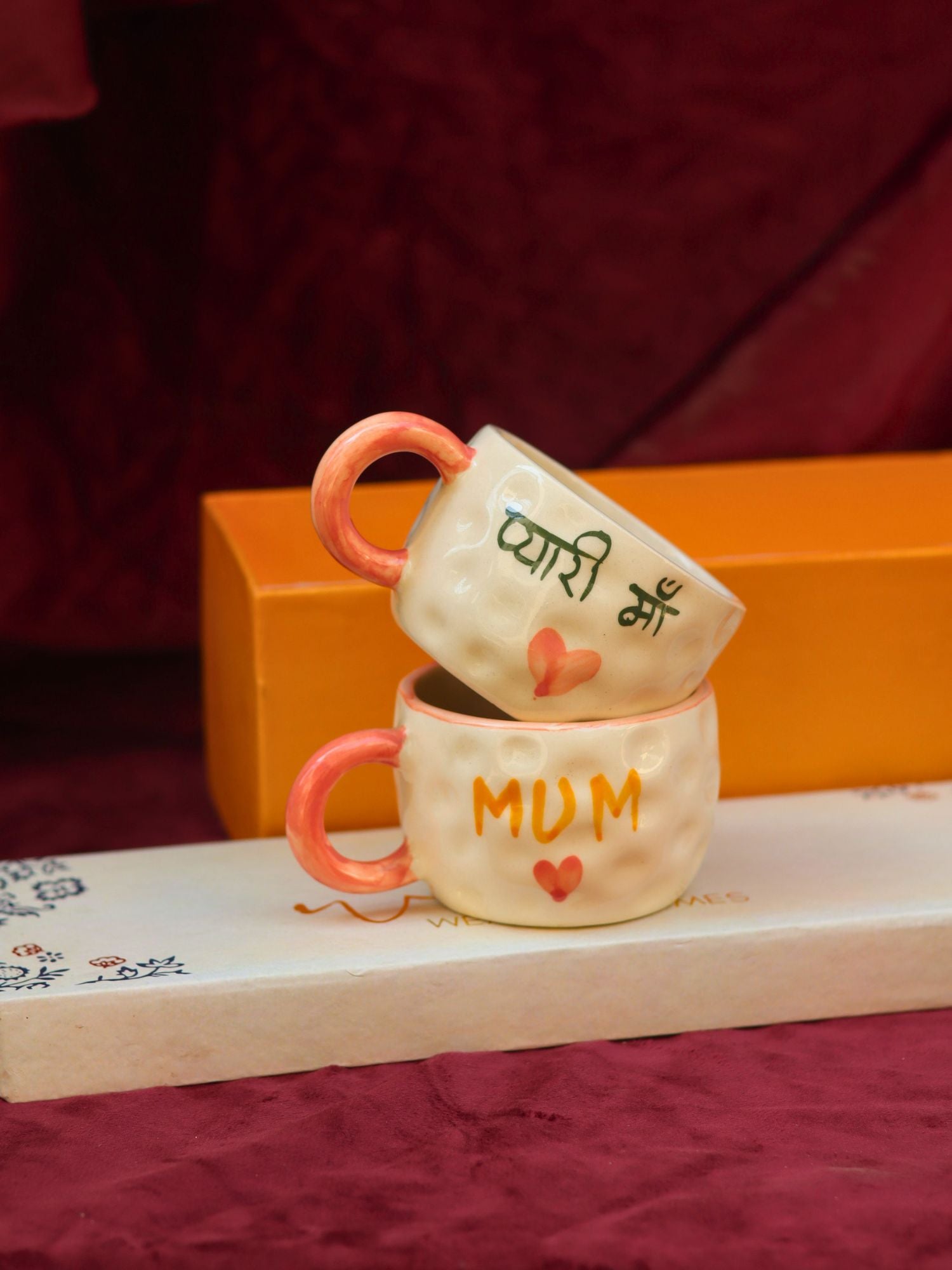 MUM & Pyaari Maa mug in a Gift Box with premium quality material