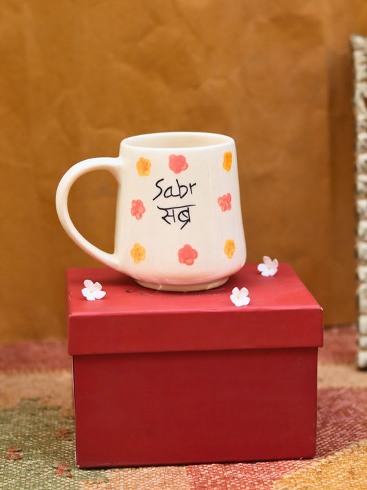 Sabr Mug in a Gift Box made by ceramic