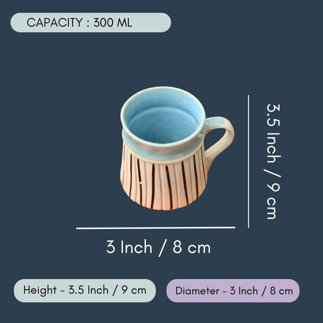Glossy & Matte Mint Mug