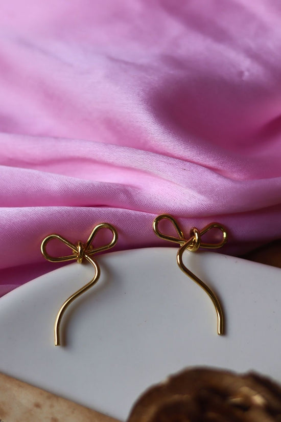waterproof Ribbon Earrings