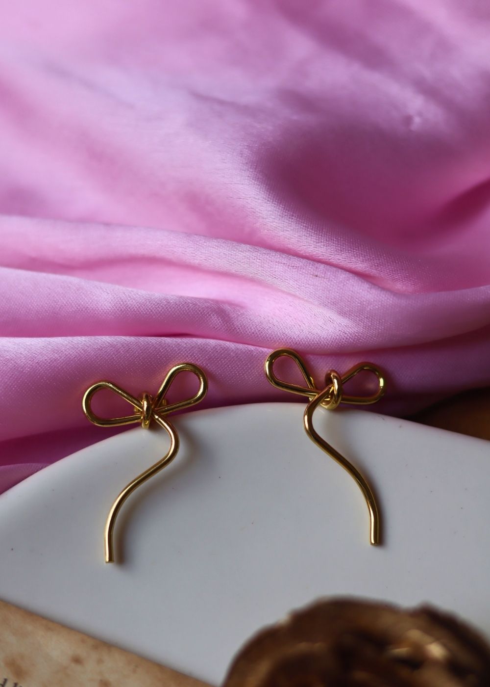 waterproof Ribbon Earrings