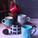 Set of 6 Classic Brew Mugs (for the price of 5) made by ceramic