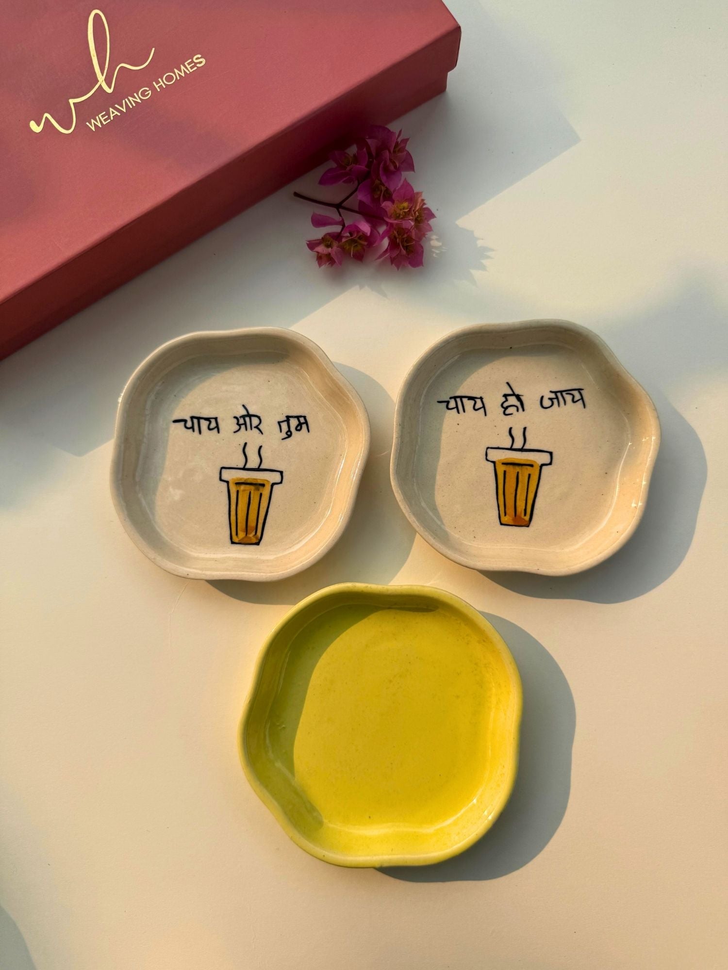 Set of 3 - Sweet Fantasy dessert plate combo