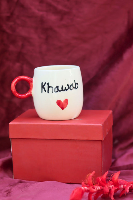 handmade Khawab mug in a Gift Box