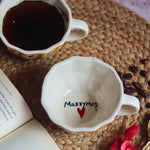 Marry me mug made by ceramic