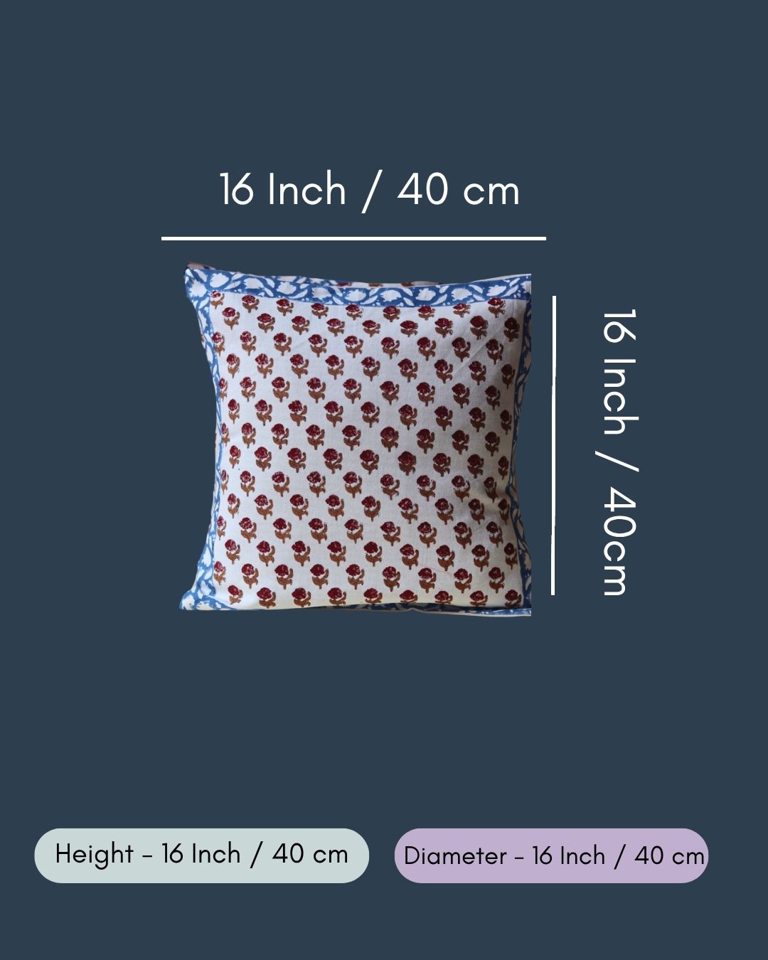 Floral & Foliage Cushion Cover