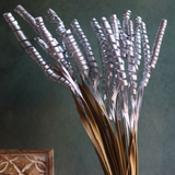 silver bunch made by natural Flower & stems 